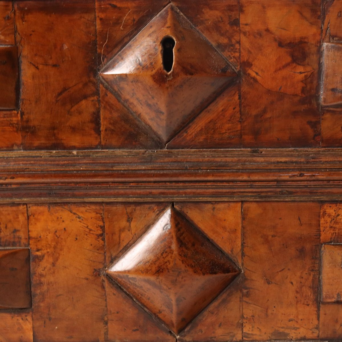 Walnut Chest Italy Late 18th Century-photo-3