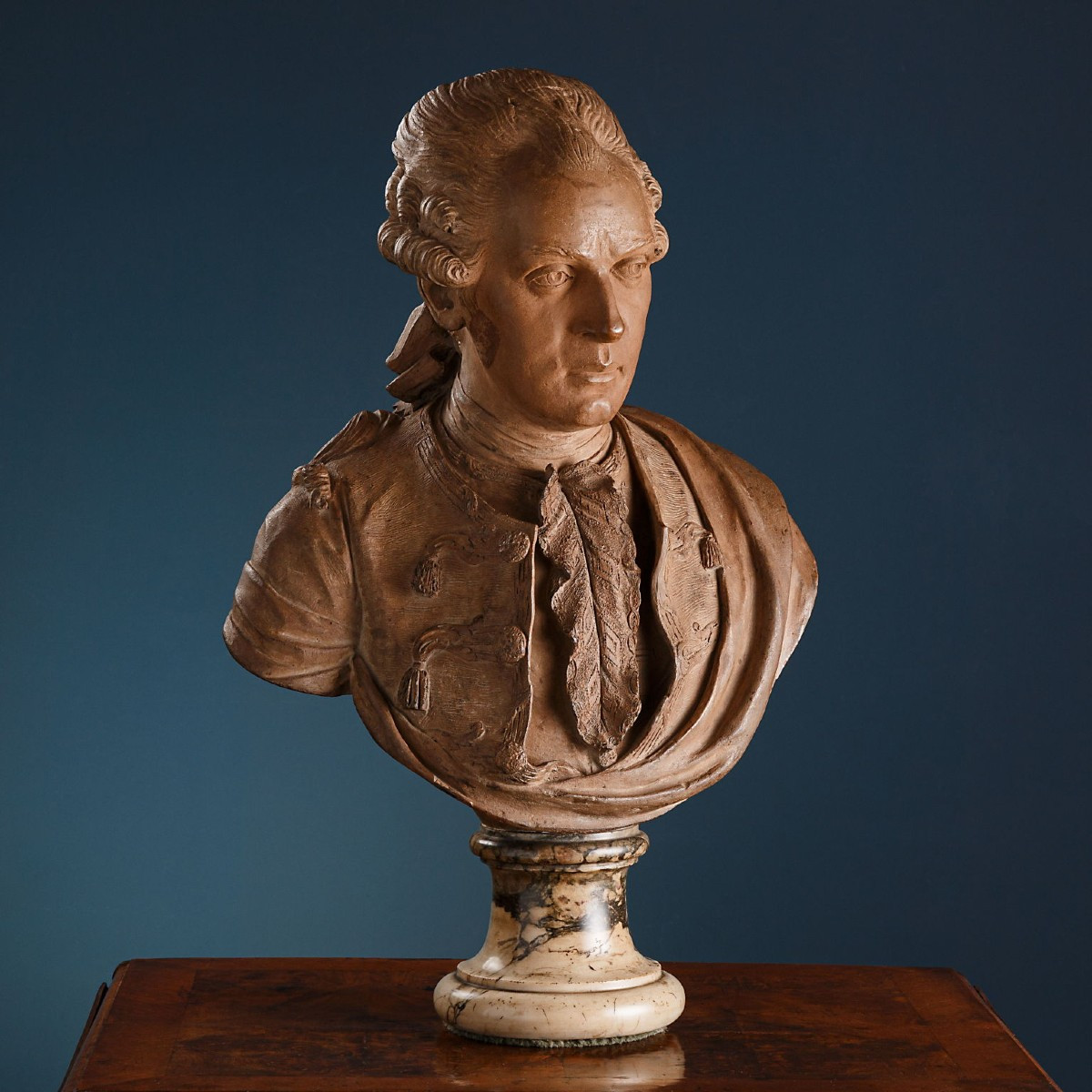 Bust Of A Gentleman Claude Munier