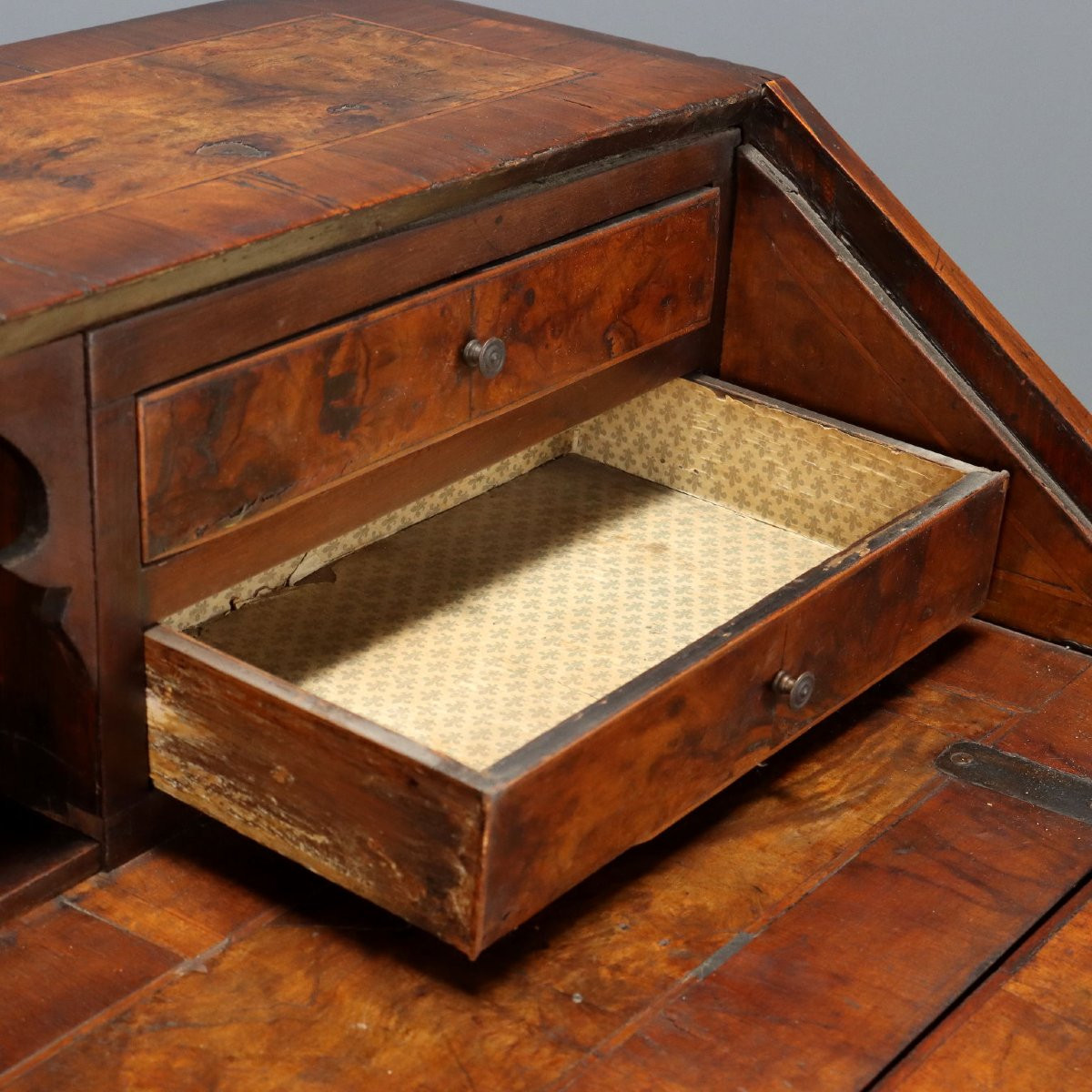 Emilian Baroque Drop-leaf Italy Mid 18th Century-photo-1