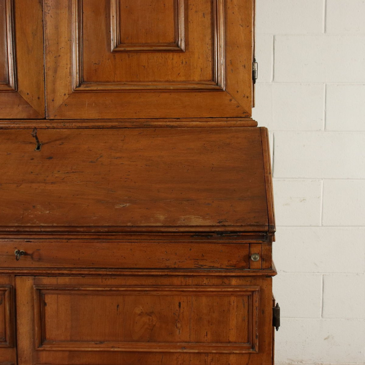 Cupboard Walnut Poplar Center Of Italy 18th Century-photo-3