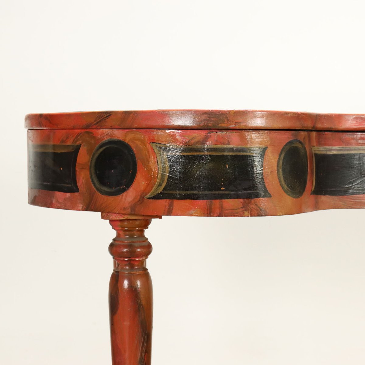 Antique Shop Counter Poplar Silver Fir Italy XX Century-photo-1