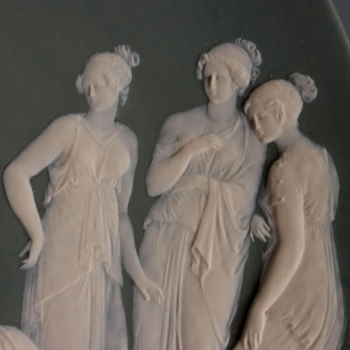 Assiette de Parade Ancienne Jean-Baptiste Stahl Mettlach XIXe Siècle-photo-3