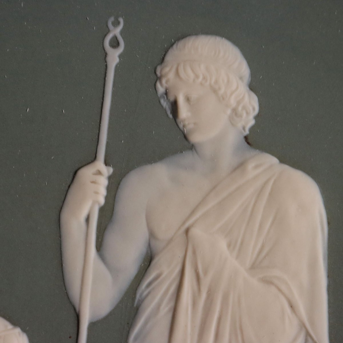Assiette de Parade Ancienne Jean-Baptiste Stahl Mettlach XIXe Siècle-photo-3