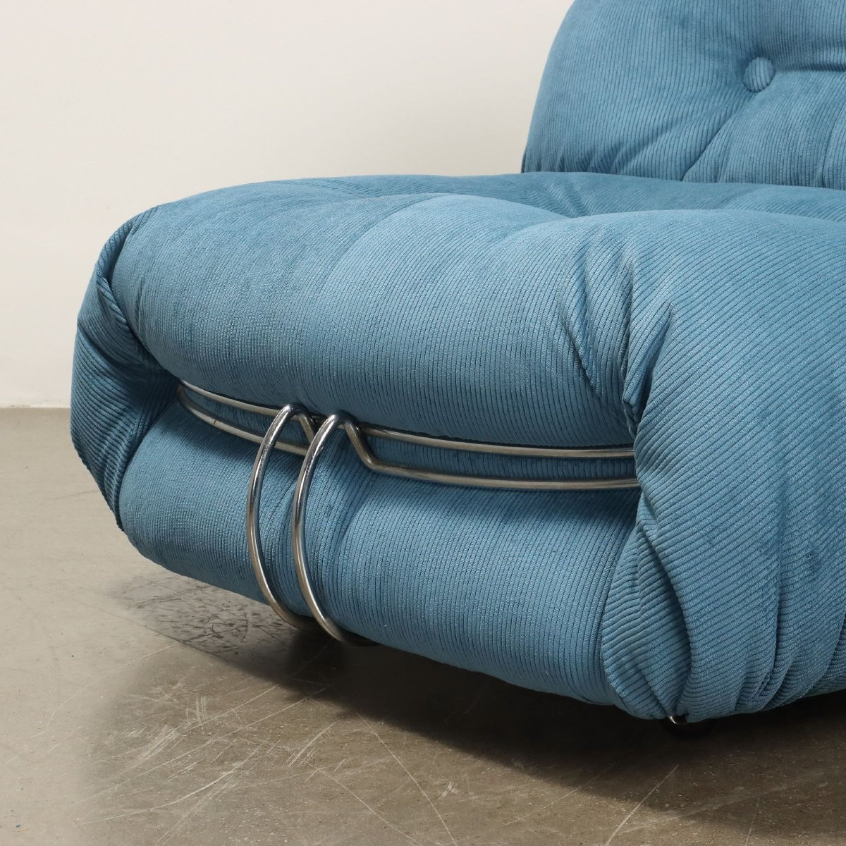 Cassina Soriana Fauteuils Vintage Design Afra & Tobia Scarpa Années 70-photo-2