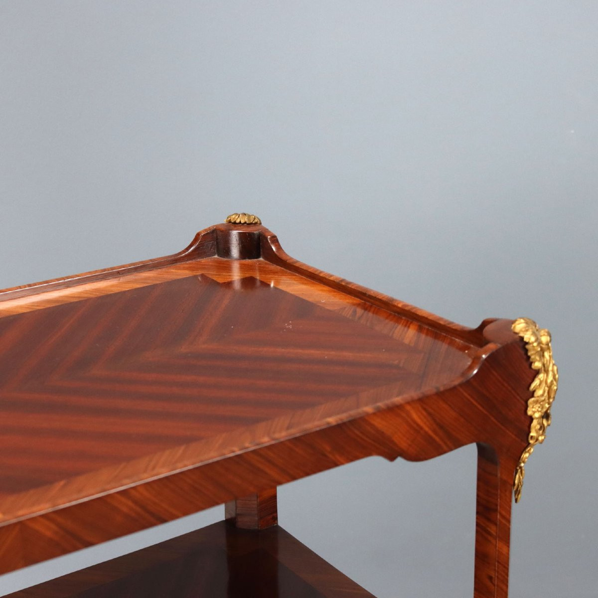 Antique Victorian Etagere Mahogany Bois De Violette XIX Century-photo-4