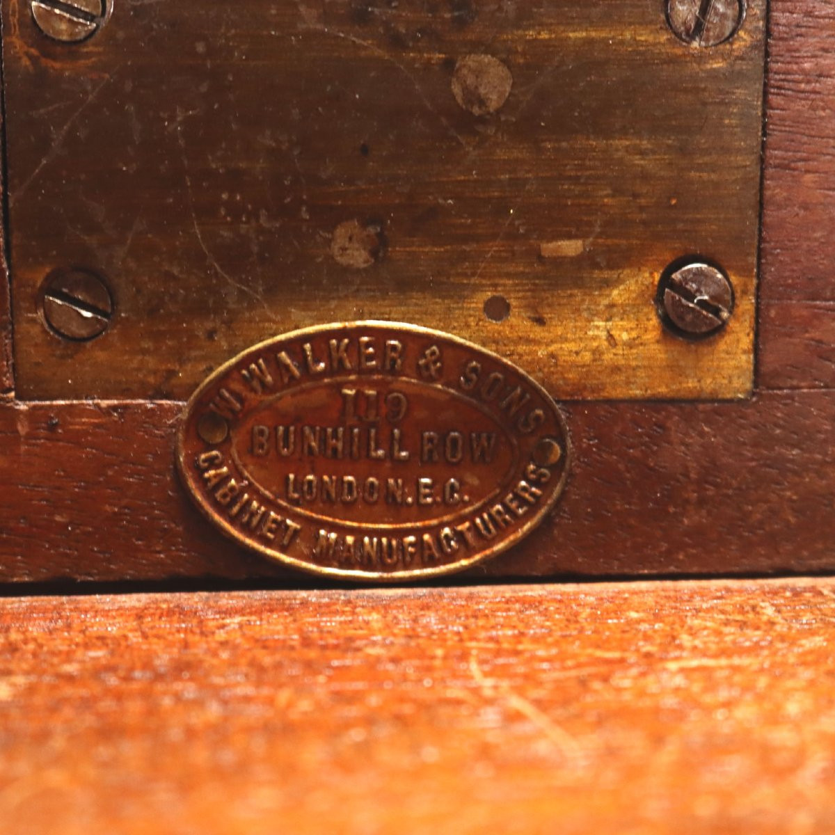 Antique Victorian Writing Desk W. Walfer And Sons XIX Century-photo-1