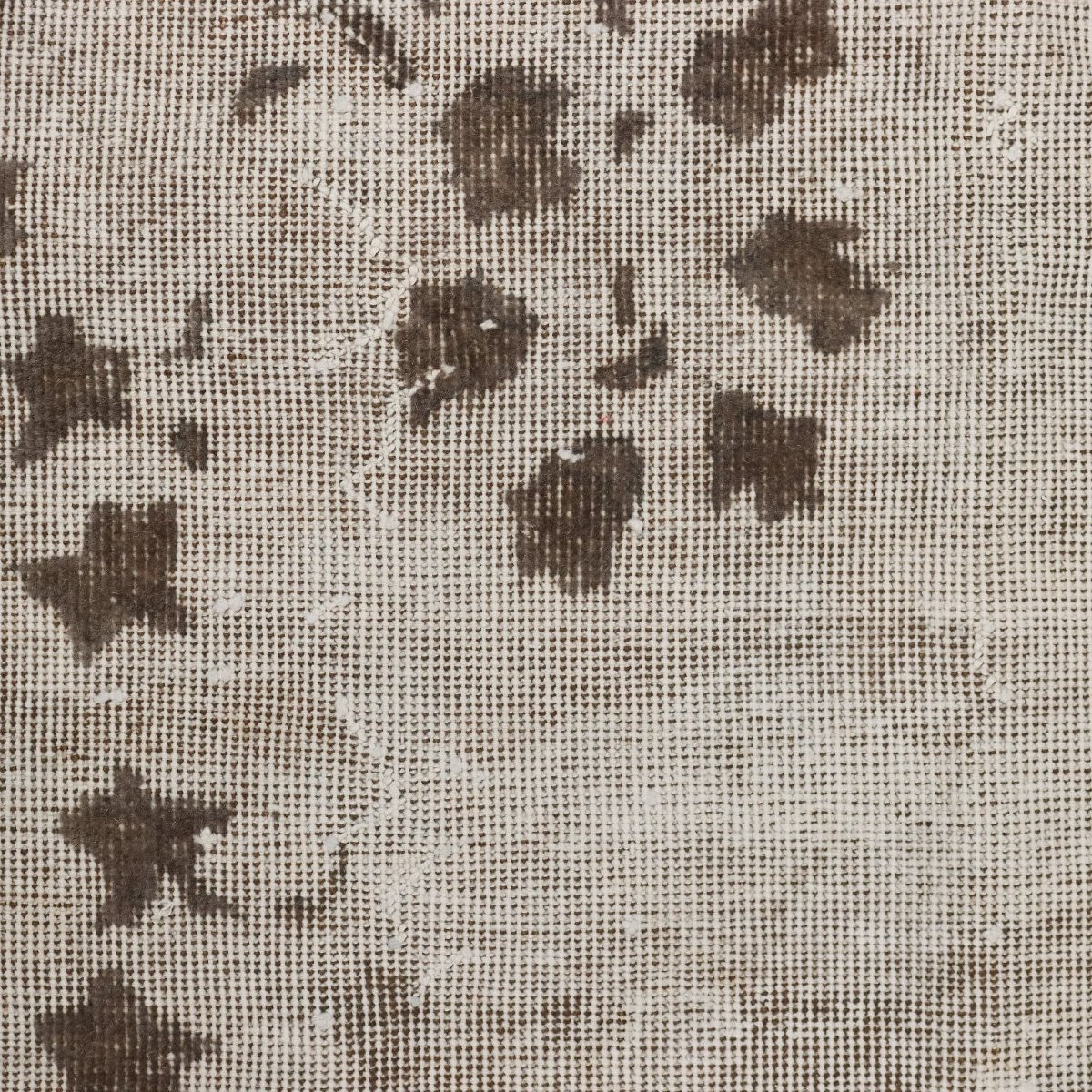 Antique Carpet Wool Cotton Thin Knot Handmade 142 X 103 In-photo-3