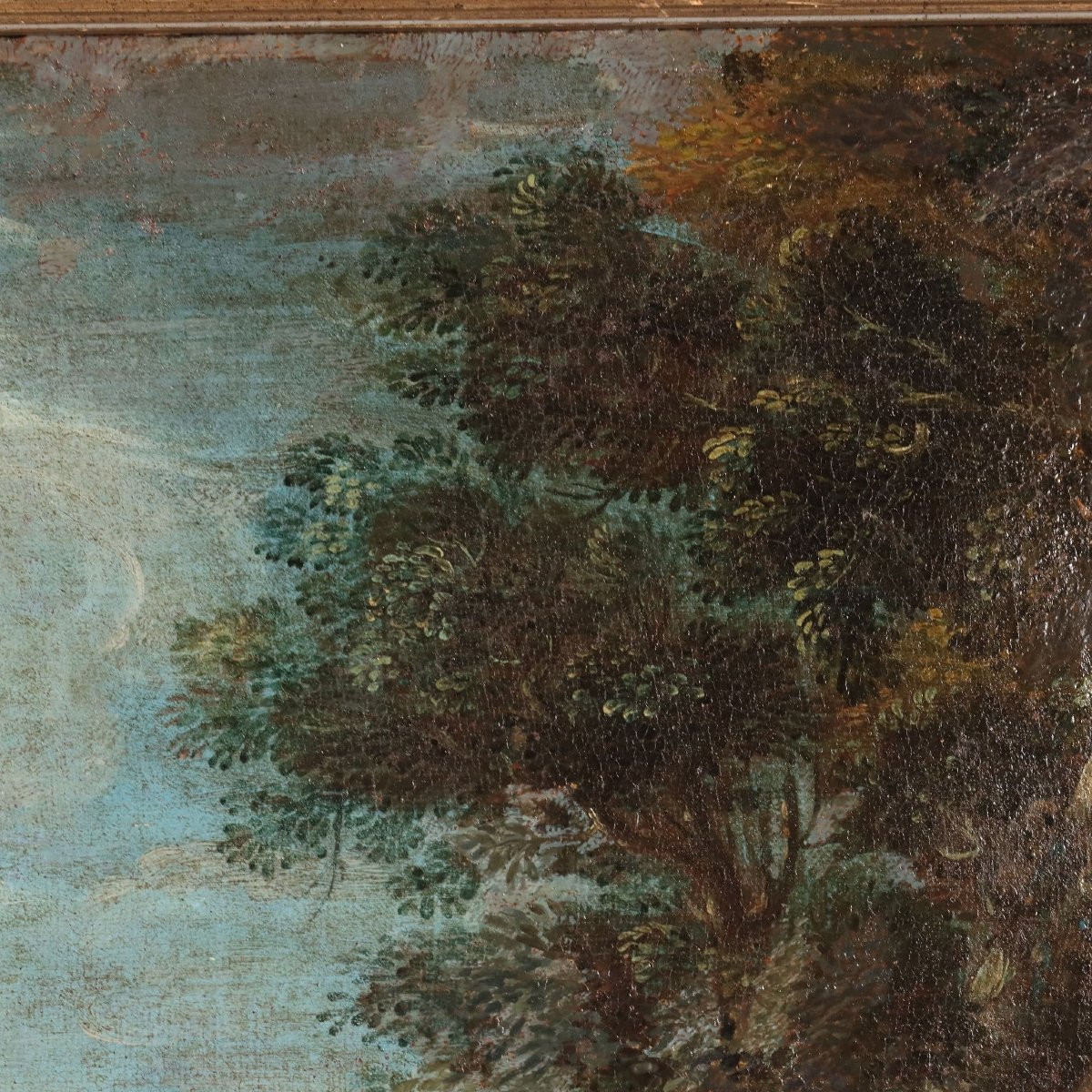 Cain And Abel Antique Painting Northern Europe XVII-xviii Century-photo-4