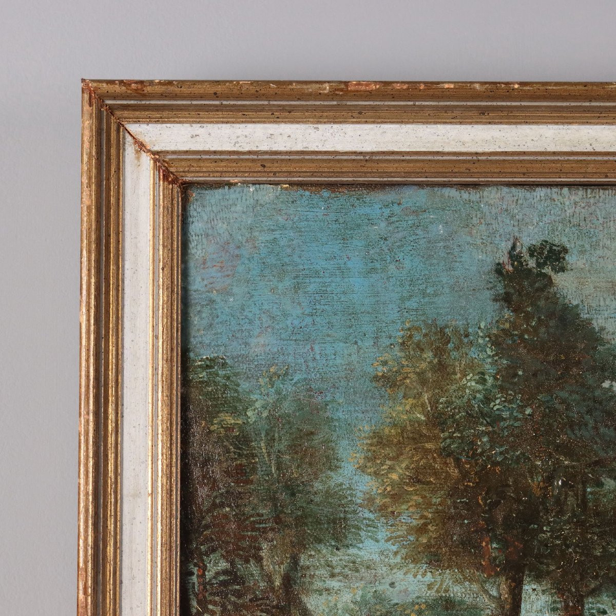 Cain And Abel Antique Painting Northern Europe XVII-xviii Century-photo-5