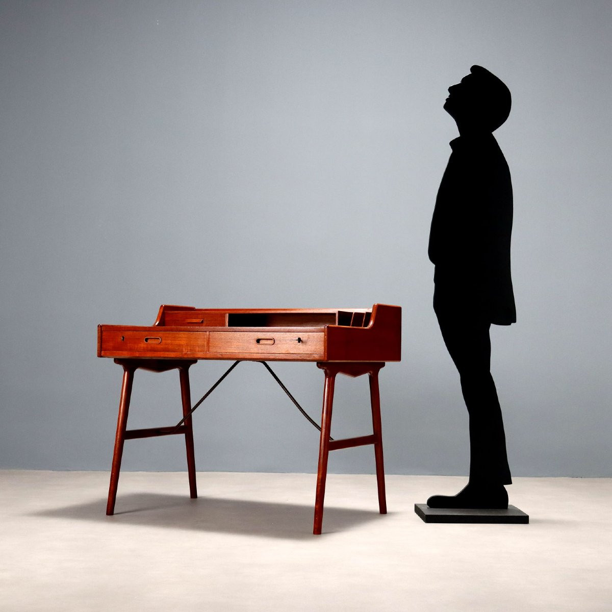Vintage Writing Desk Design Svend åge Madsen Sigurd Hansen 1950s-photo-2