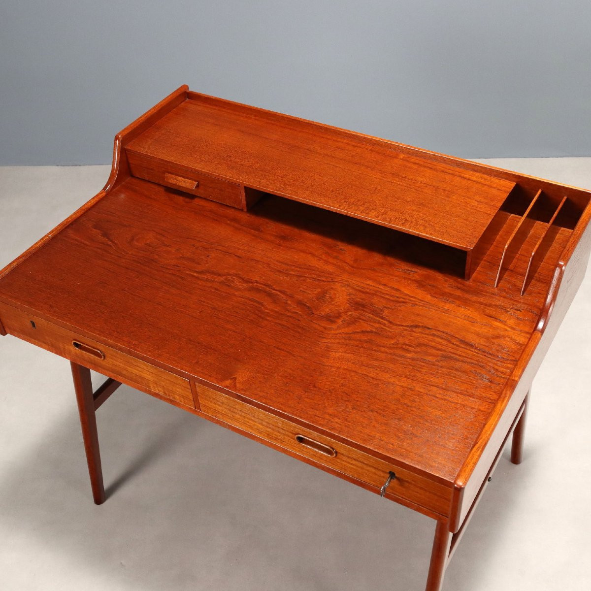 Vintage Writing Desk Design Svend åge Madsen Sigurd Hansen 1950s-photo-3