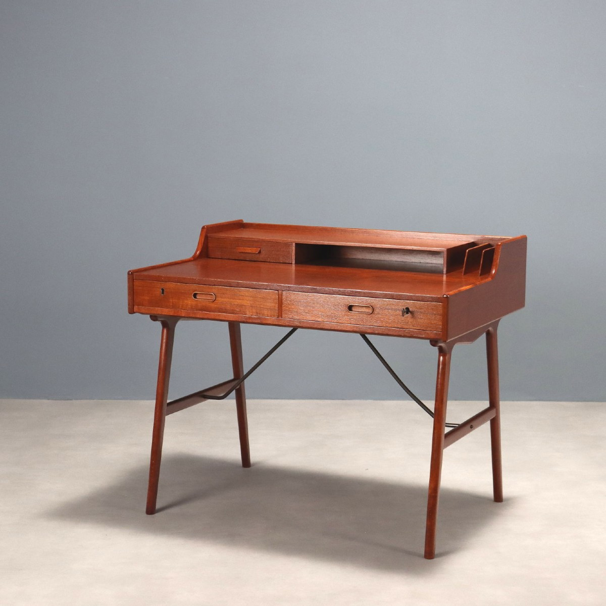 Vintage Writing Desk Design Svend åge Madsen Sigurd Hansen 1950s
