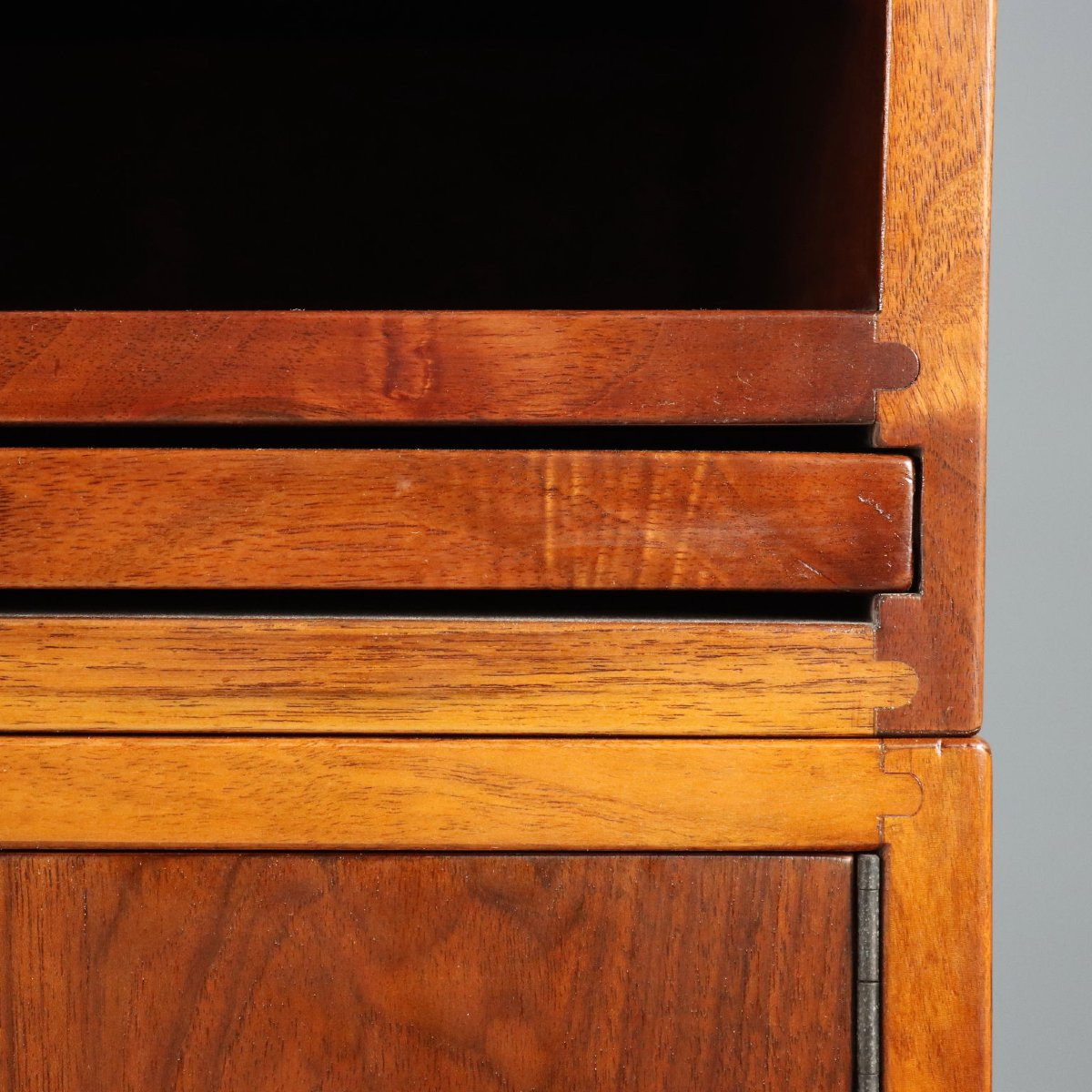 Meuble Vintage avec Écritoire Design Gianfranco Frattini Années 1960-photo-4