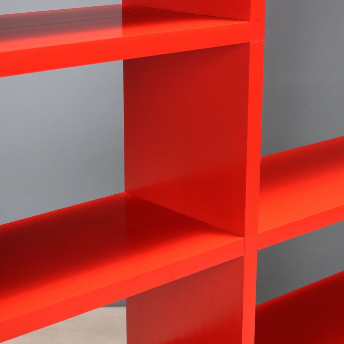 Kartell Modular Bookcase Vintage Design Giulio Polvara 1960s-1970s-photo-3