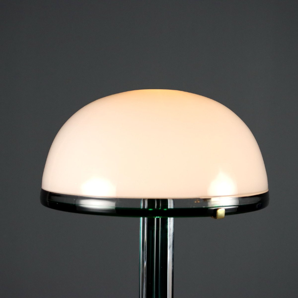 Venini Belboi Lamp Metal Murano Glass Design Italy 1980s-photo-3