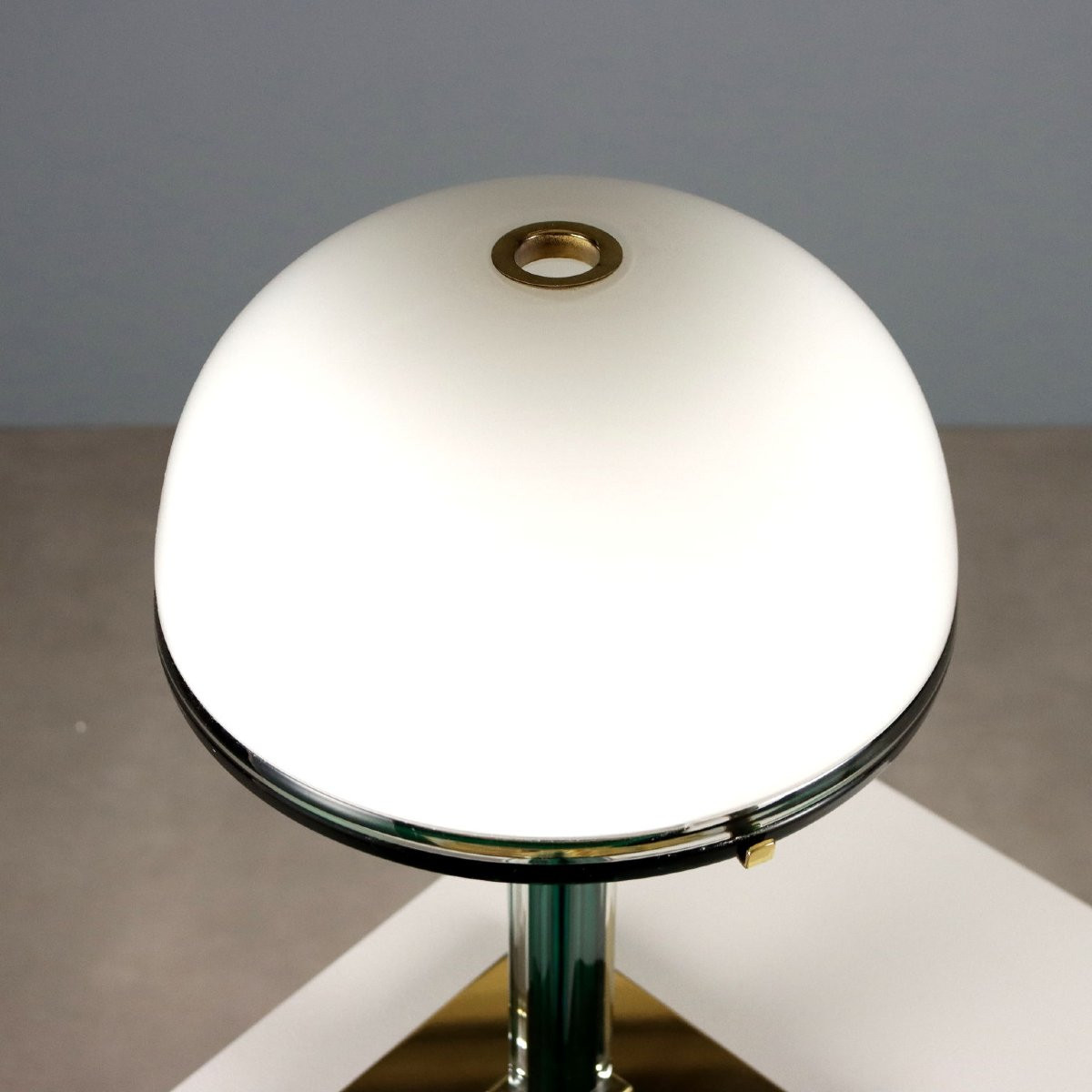 Venini Belboi Lamp Metal Murano Glass Design Italy 1980s-photo-4
