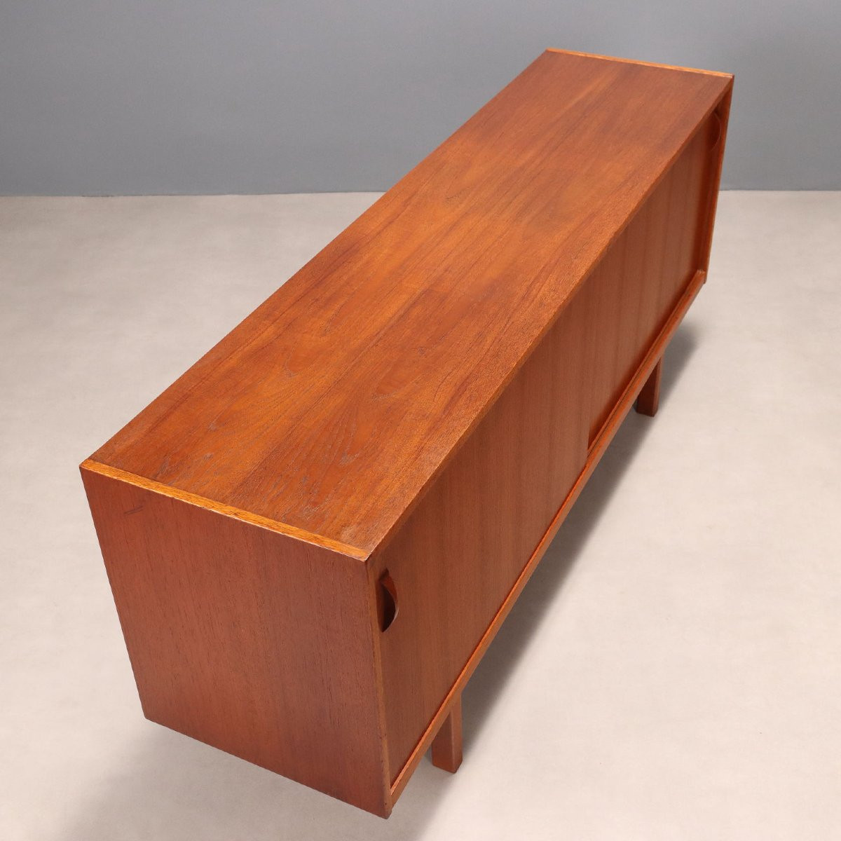 Buffet Ulferts Vintage Design Plaqué en Tek Suède des Années 1960-photo-5