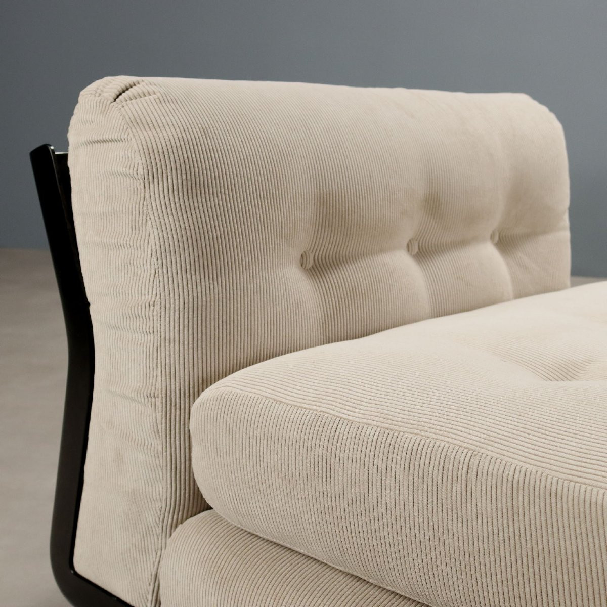 B&b Amanta Armchairs Design Mario Bellini Cloth Italy 1970s-photo-3