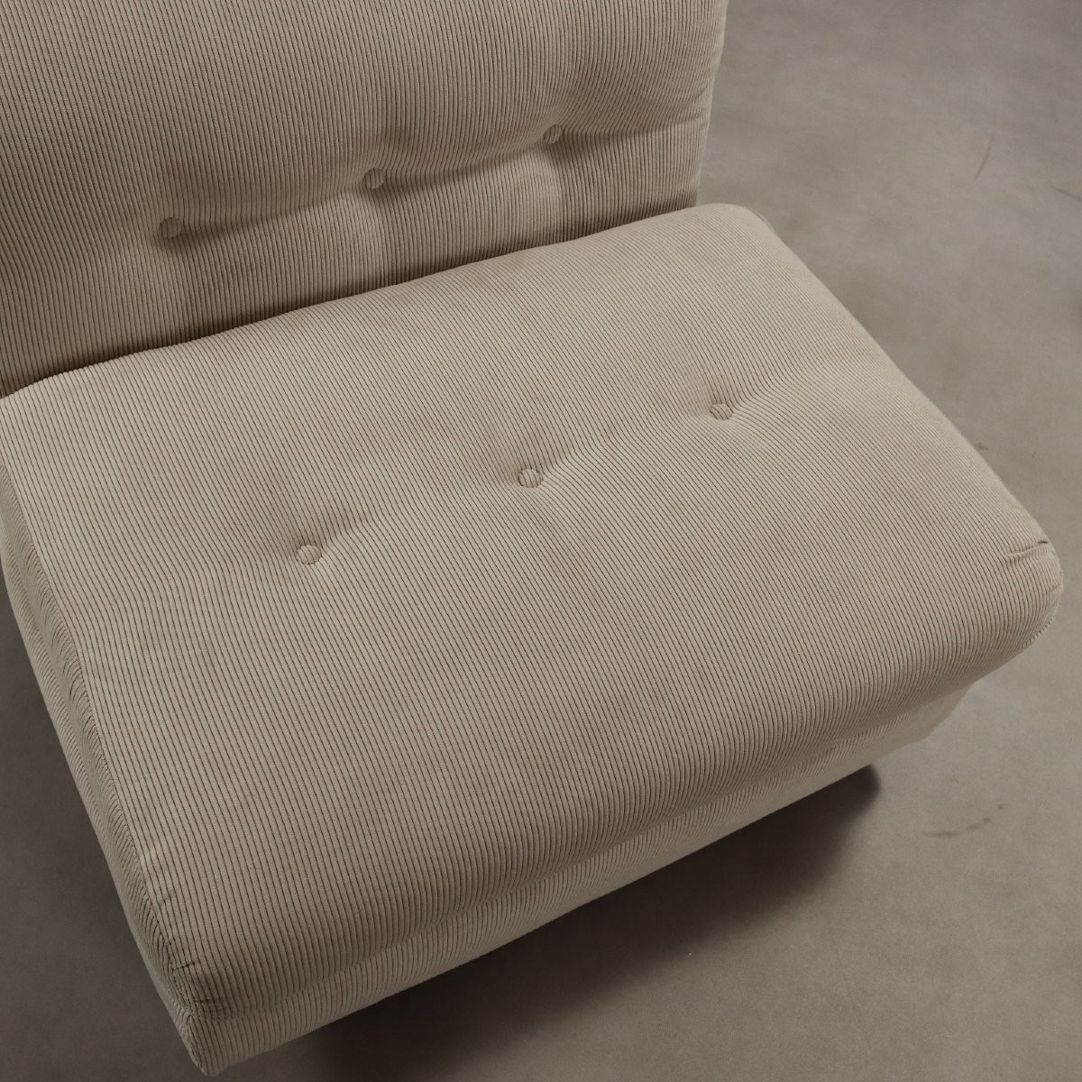 B&b Amanta Armchairs Design Mario Bellini Cloth Italy 1970s-photo-4