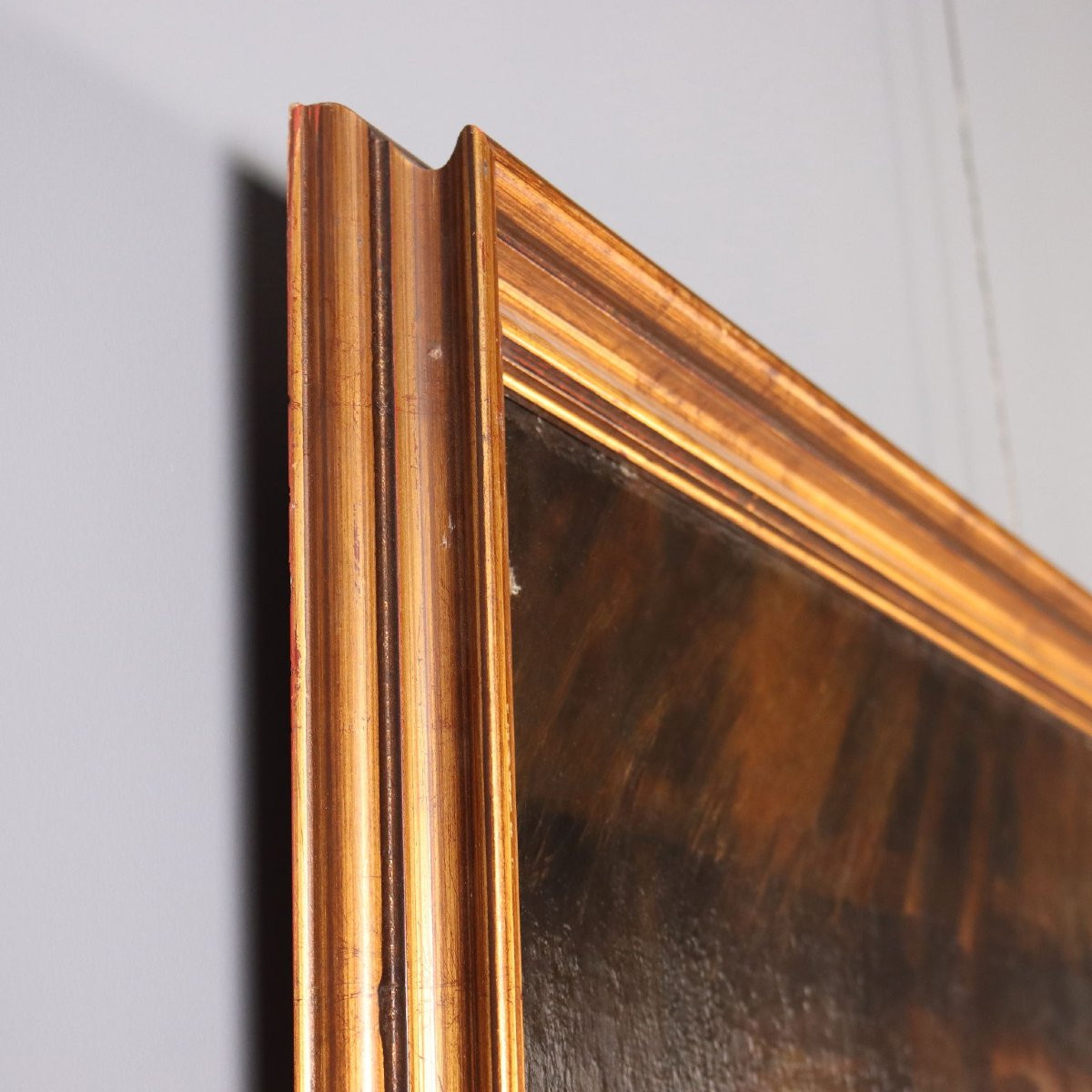 Tableau Ancien Disciple de Jacopo da Bassano Bergèrs XVIIe Siècle Original-photo-8