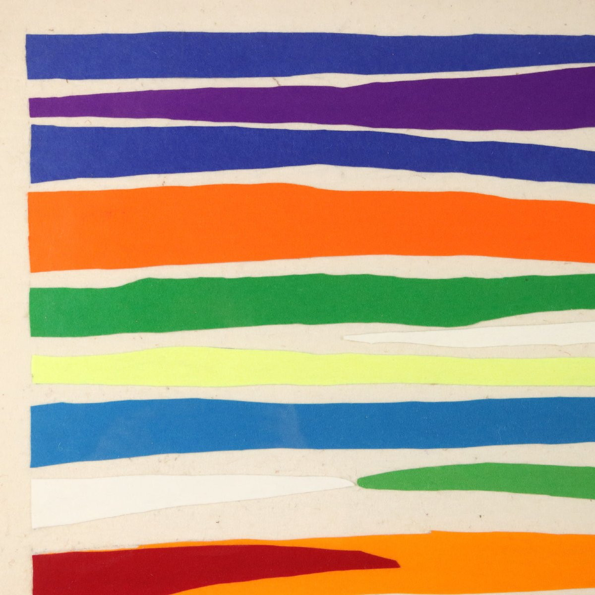 Modern Artwork Signed Piero Dorazio Multiplo In Feltro 1974-photo-4