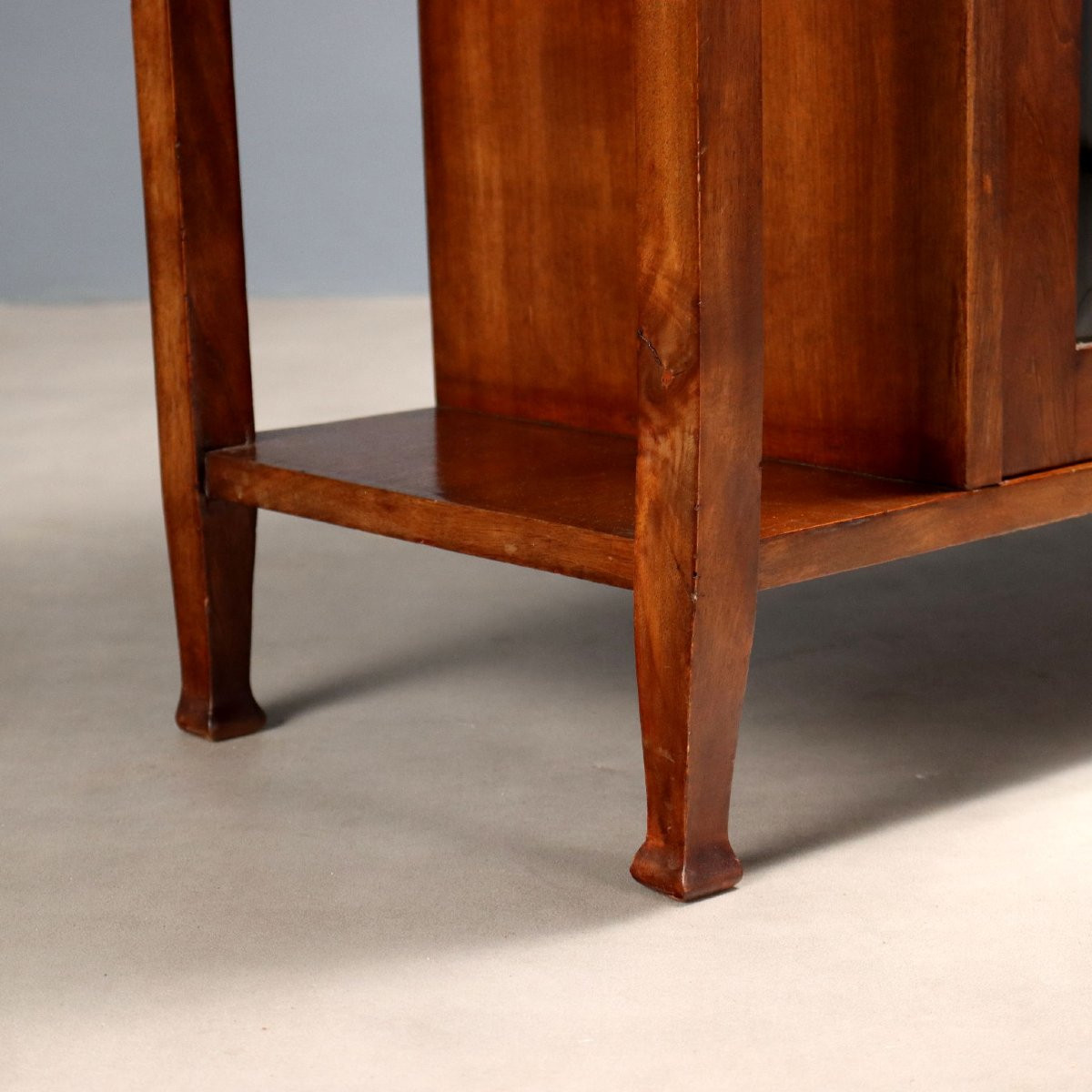 Antique Showcase Art Nouveau Beech Thonet Style XIX Century-photo-3