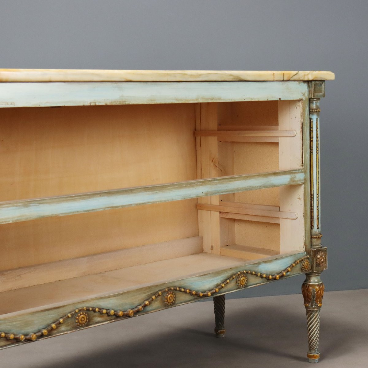 Commode de style néoclassique Italie XXe siècle-photo-5