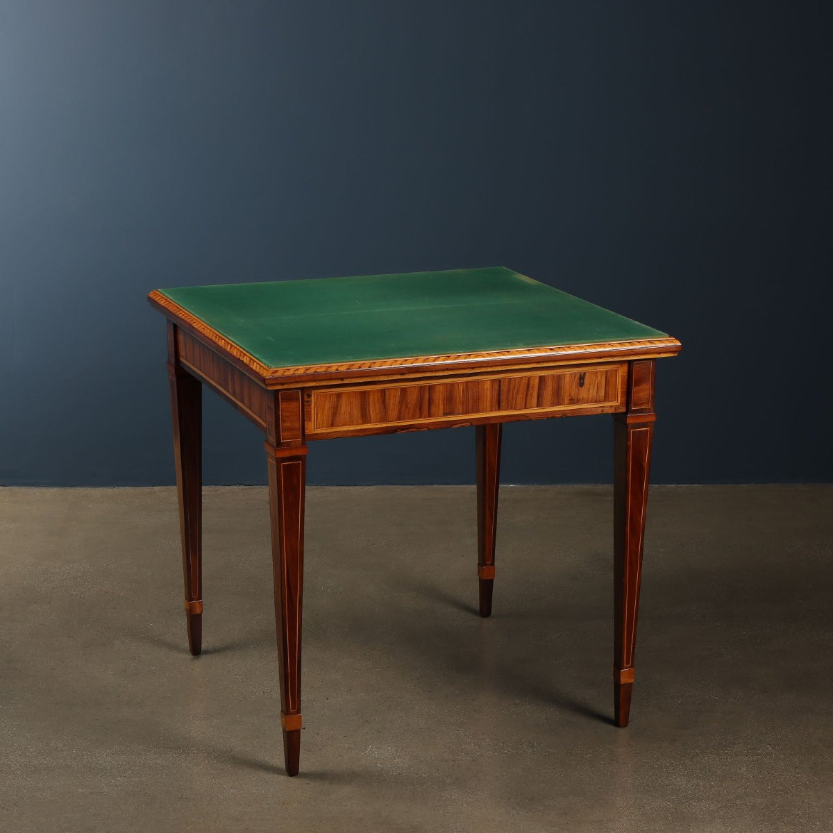 Table à jeu Giuseppe Maggiolini  XIX siècle-photo-2