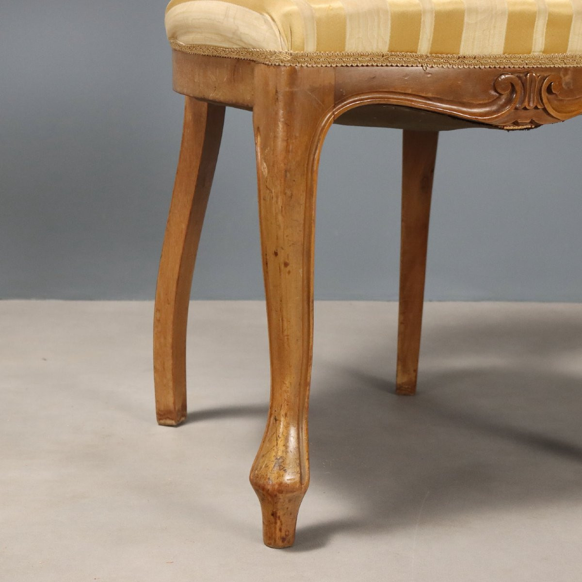 Group Of 4 Louis Philippe Chairs Italy, Late XIX Century-photo-2