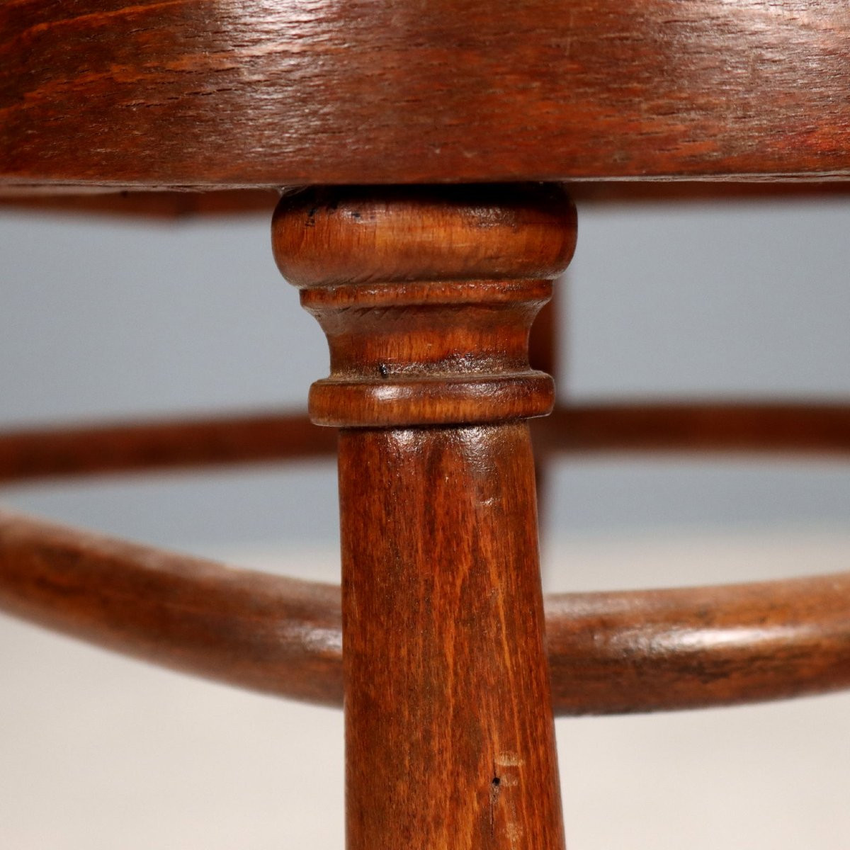 Quatre Chaises Thonet Anciennes Hêtre Paille de Vienne Autriche XIXe Siècle-photo-2