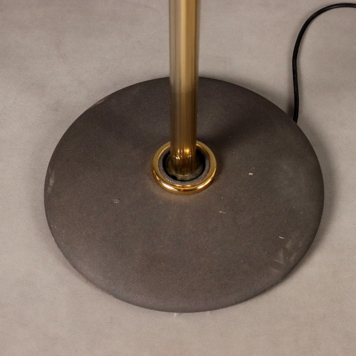 Venini Anni30 Lamp Metal Glass Design Italy 1990s-photo-2