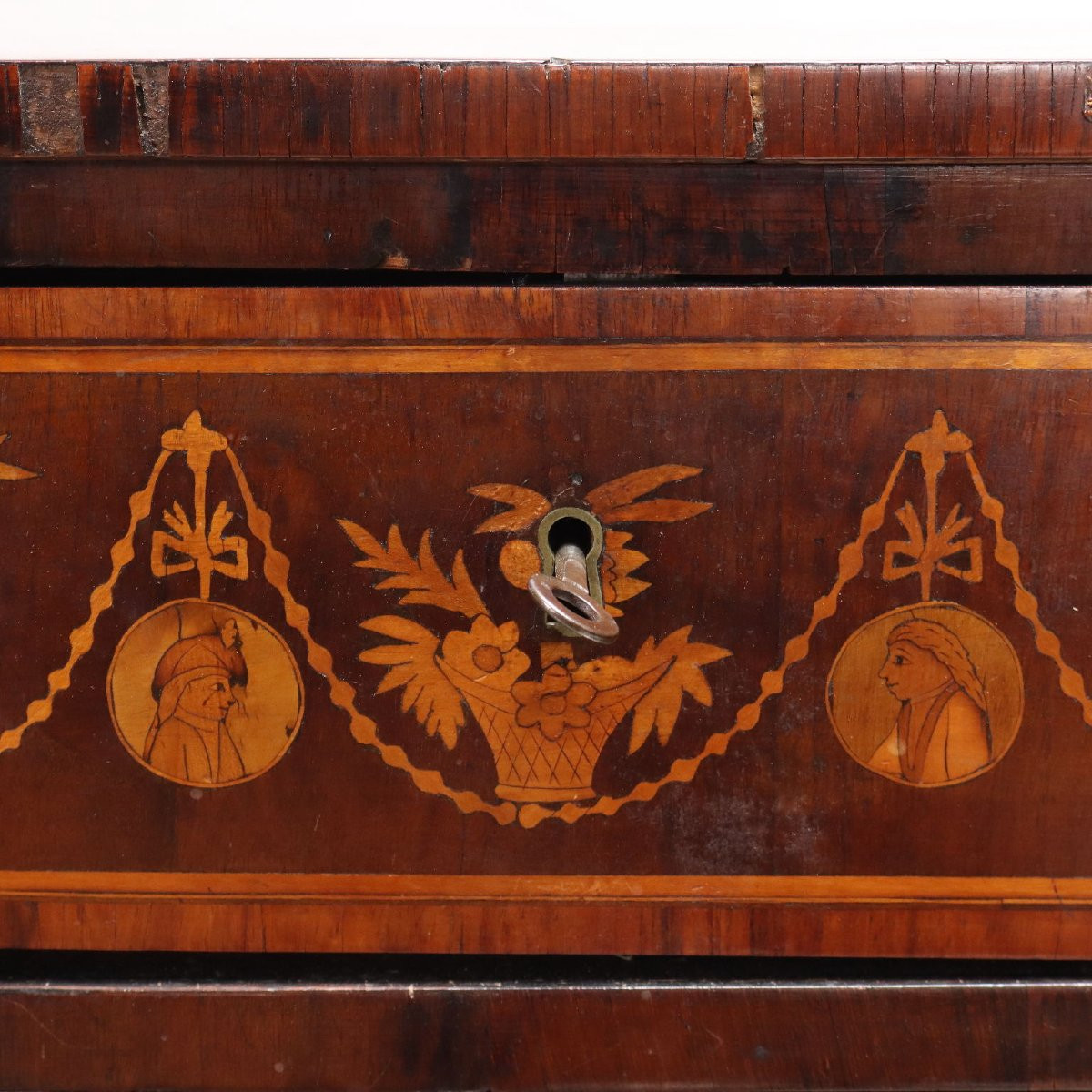 Antique Chests Of Drawers Various Wood Essences XVIII Century-photo-3