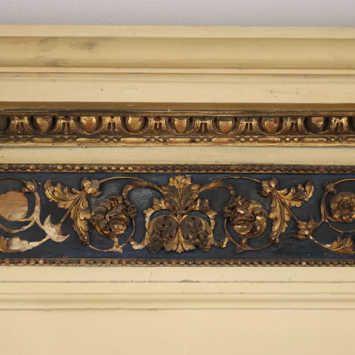 Neoclassical Style Fireplace Wood Italy XIX Century-photo-3