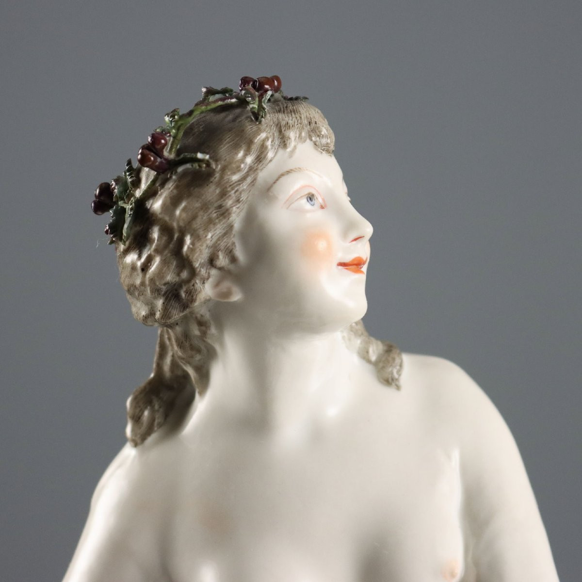 Figurines Anciennes Porcelaine Edmé Samson Paris France XIXe Siècle-photo-4