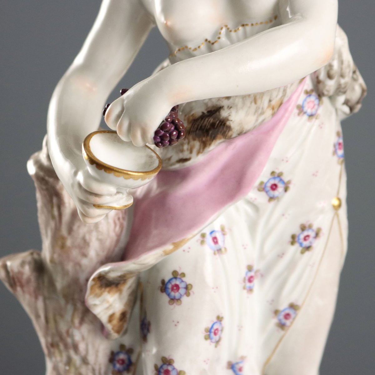 Figurines Anciennes Porcelaine Edmé Samson Paris France XIXe Siècle-photo-1