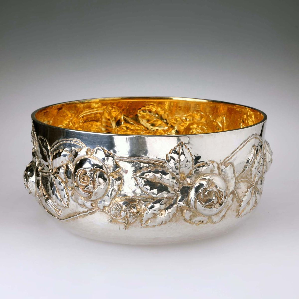 Silver Fruit Bowl By Brandimarte Florence Italy Second Half Of The 20th Century-photo-4