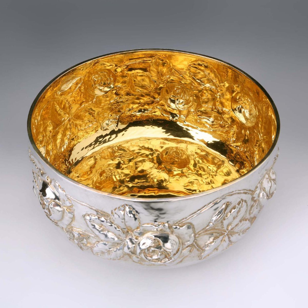 Silver Fruit Bowl By Brandimarte Florence Italy Second Half Of The 20th Century-photo-3