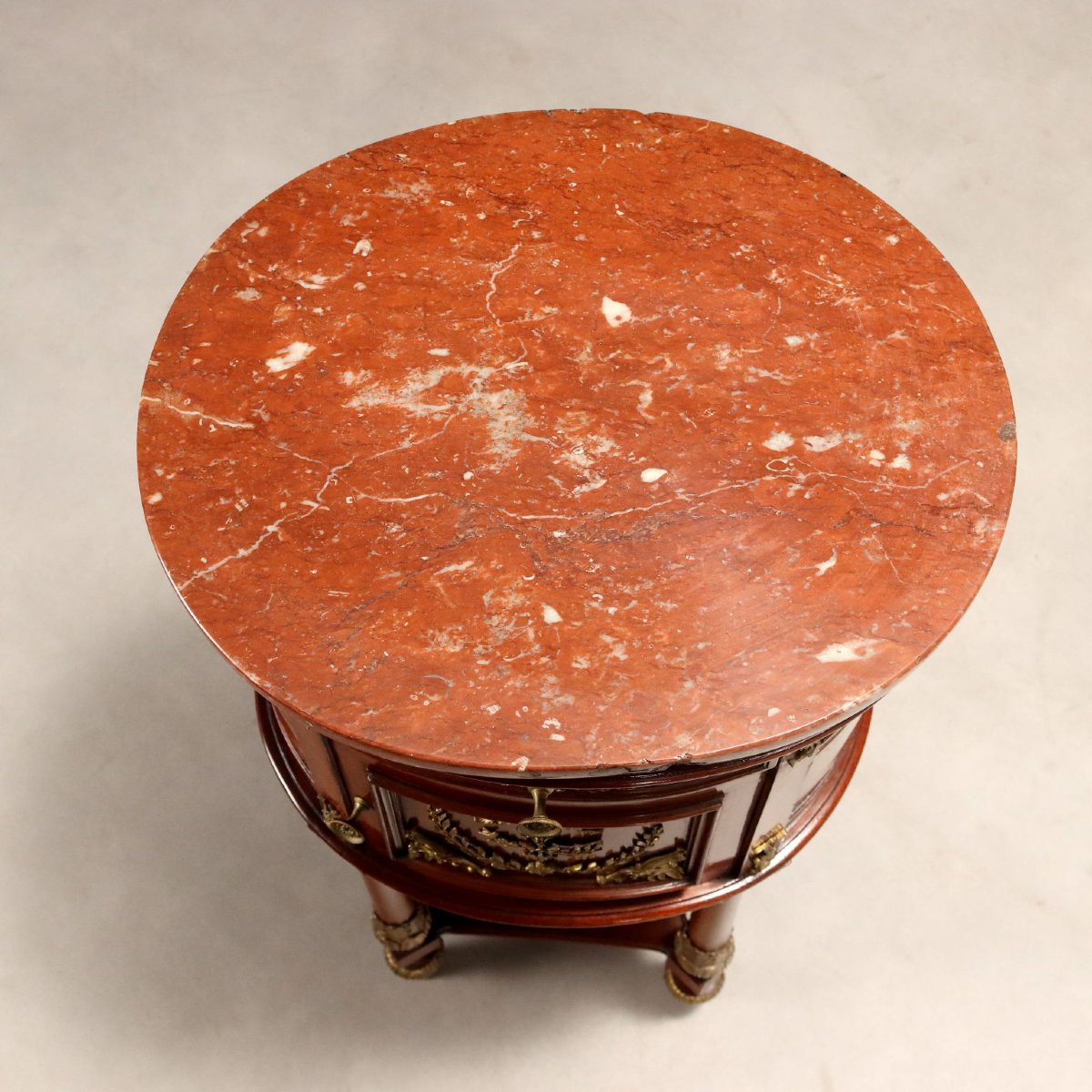 Tables de chevet en acajou France, début du XXe siècle-photo-1