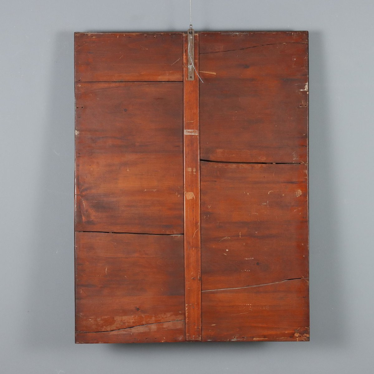 Miroir Ancien Acajou Érable Angleterre XIXe Siècle-photo-7