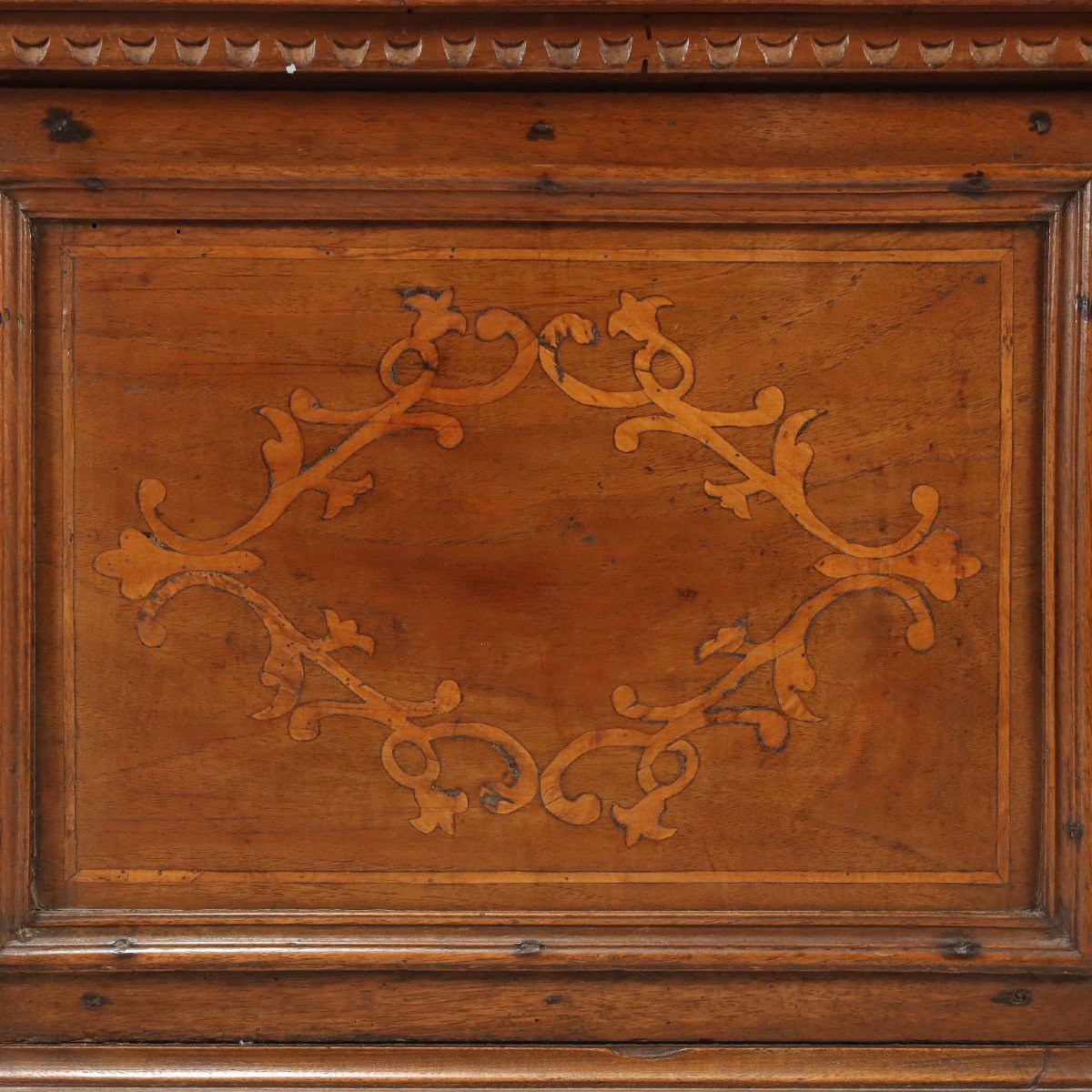Coffre en noyer Italie, fin du XVIIIe siècle-photo-1