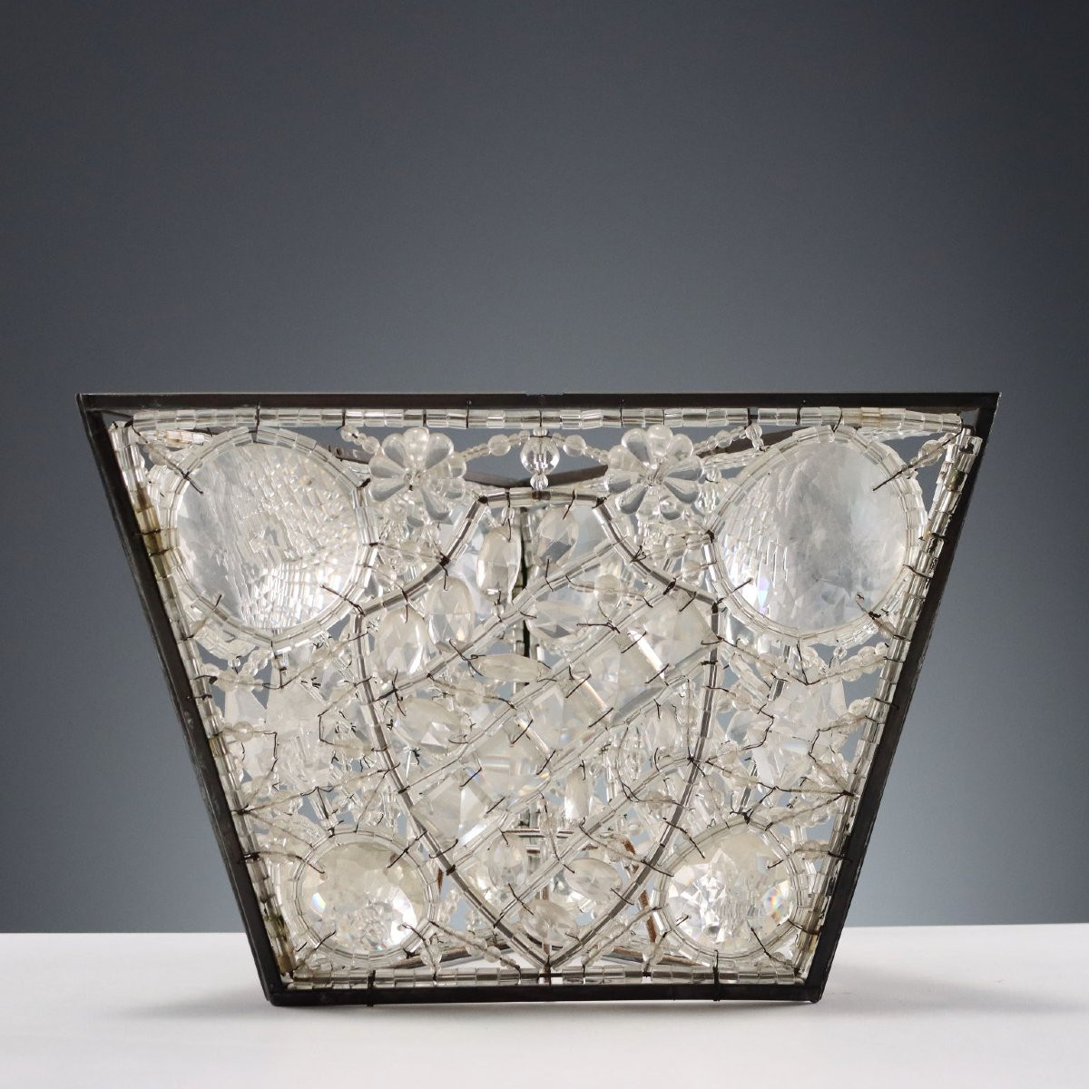 Groupe d'abat-jour en verre de Murano Italie Fin du XIXe siècle Début du XXe siècle-photo-4