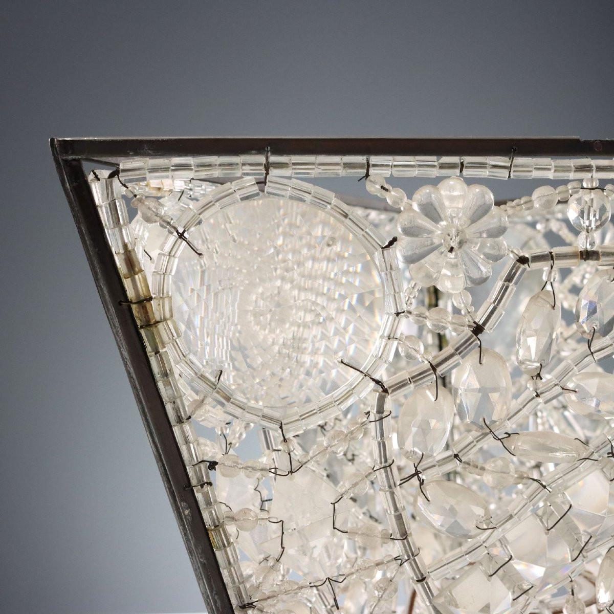 Groupe d'abat-jour en verre de Murano Italie Fin du XIXe siècle Début du XXe siècle-photo-2