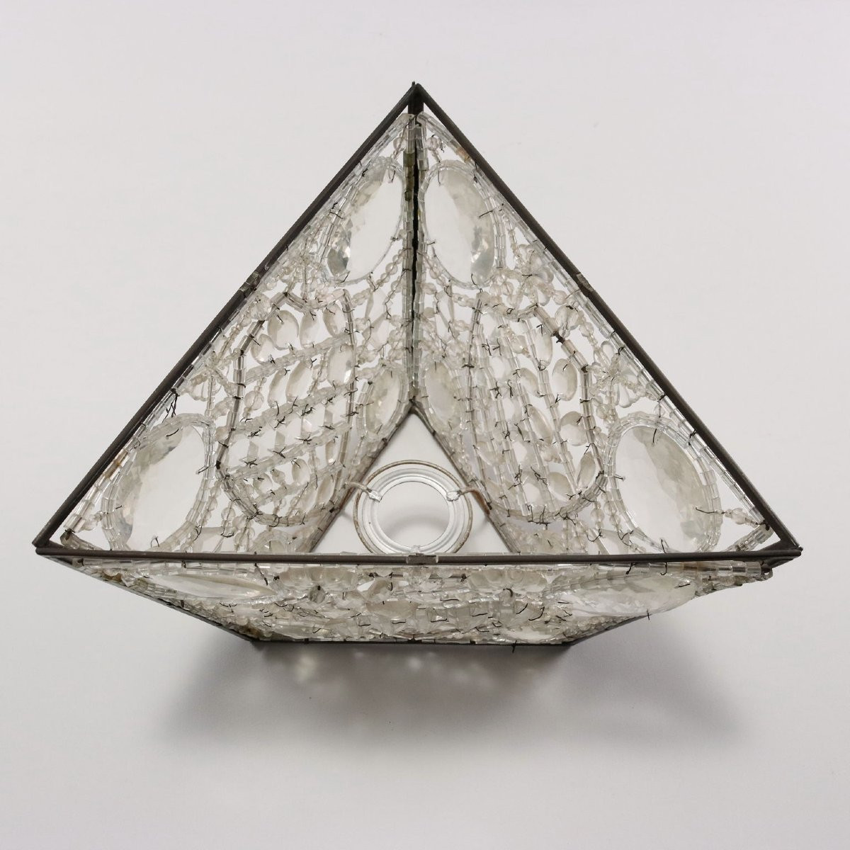 Groupe d'abat-jour en verre de Murano Italie Fin du XIXe siècle Début du XXe siècle-photo-4