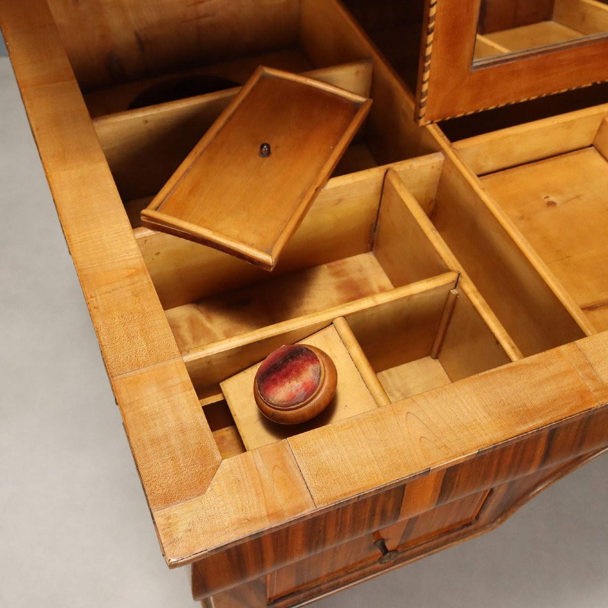 Grande table de travail Italie, milieu du XIXe siècle-photo-4