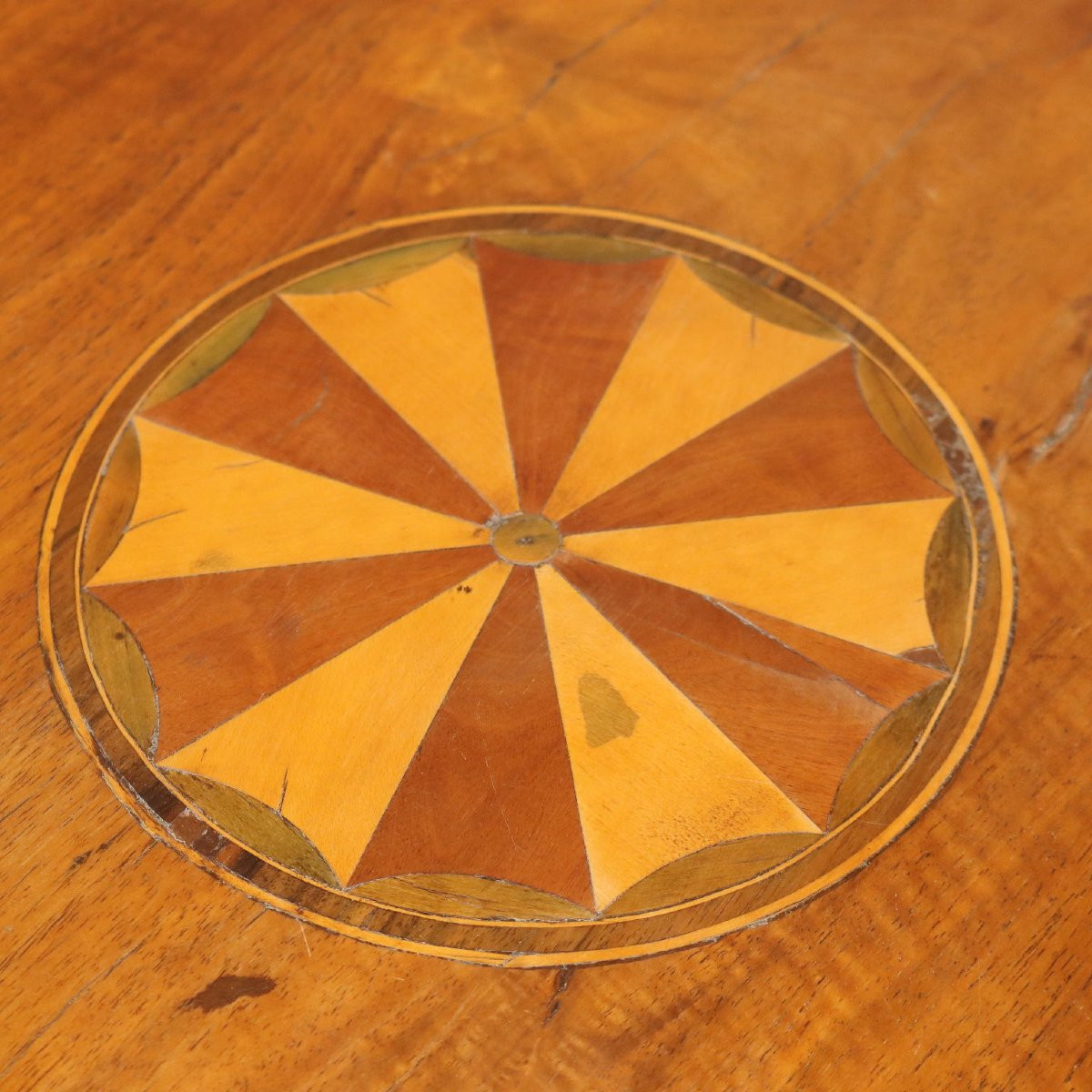 Grande table de travail Italie, milieu du XIXe siècle-photo-8