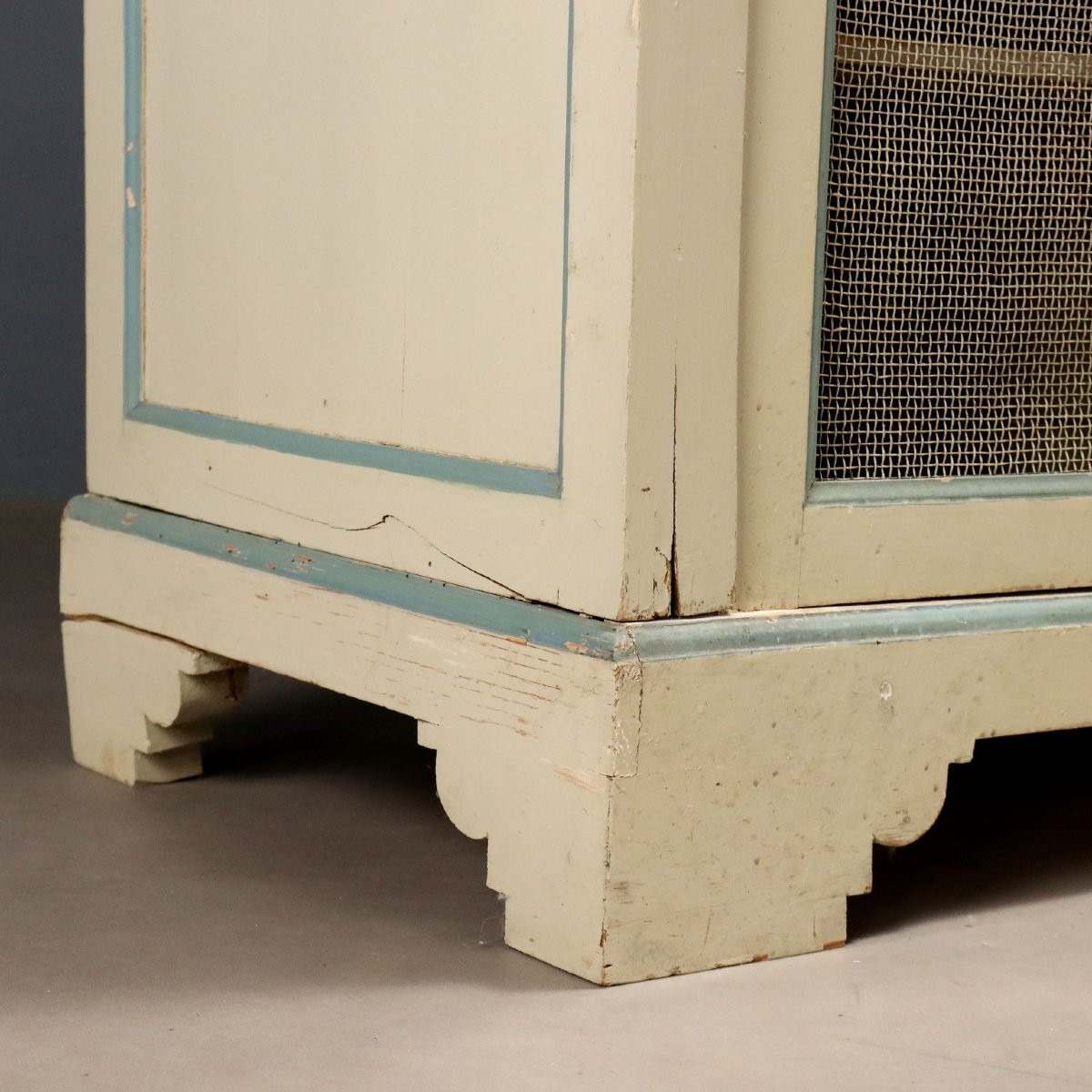 Armoire de rangement en sapin laqué  Italie, début du XXe siècle-photo-6