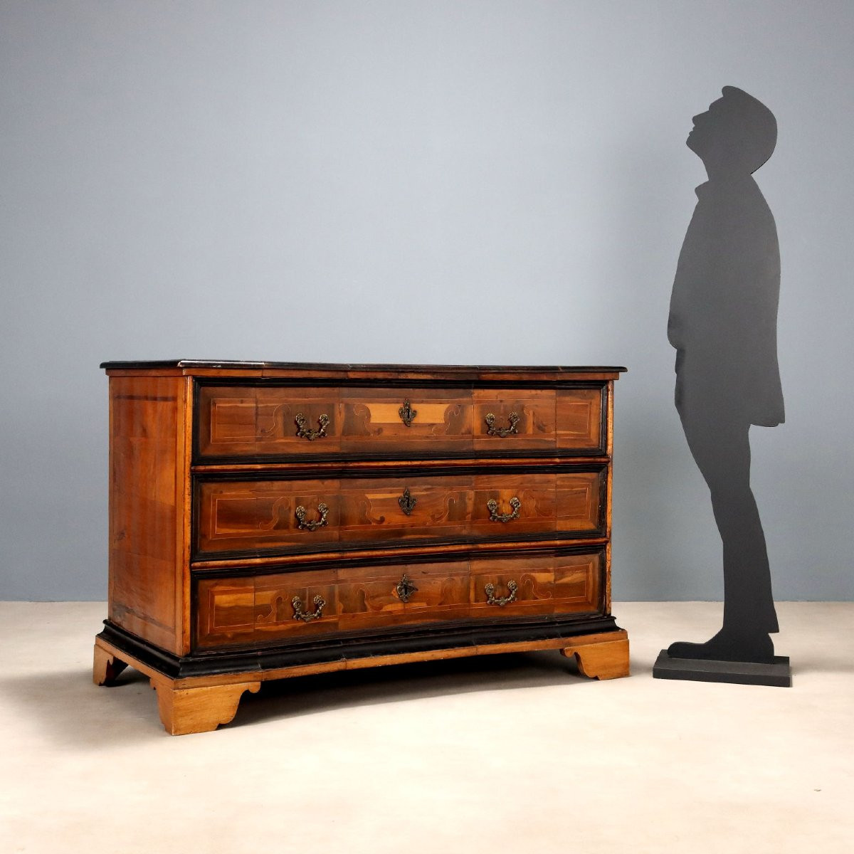 Commode de style baroque Italie, début du XVIIIe siècle-photo-2