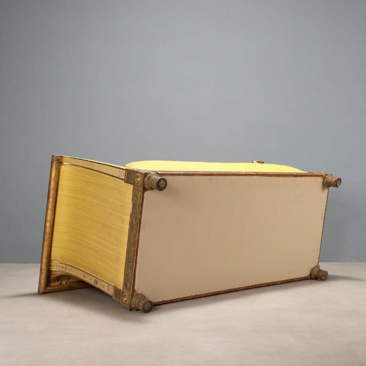 Wooden  Restoration Open Sofa Italy Second Quarter Of The 19th Century-photo-8