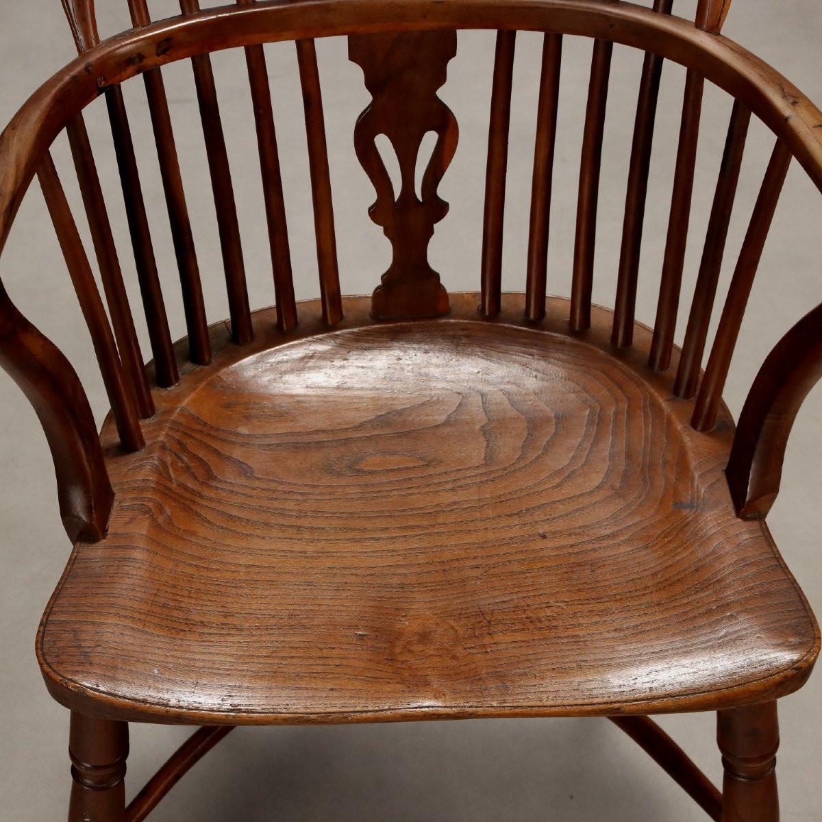 Ensemble de quatre fauteuils en bois variés États-Unis, fin du XIXe siècle-photo-4