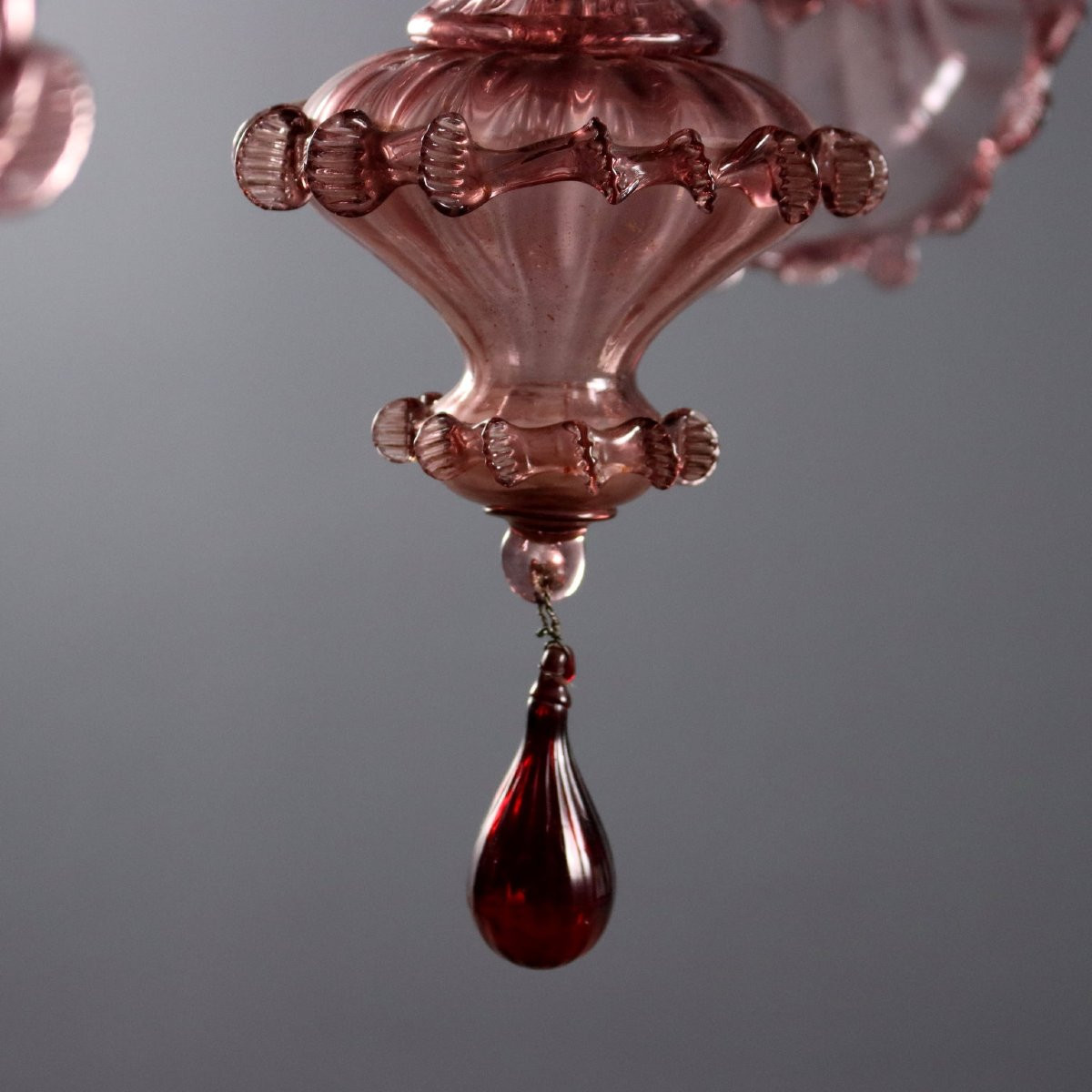 Lustre en verre soufflé vénitien Murano, fin du XIXe siècle-photo-7